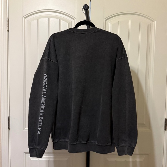 Urban Outfitters | Johnny Cash Overdyed Graphic Pullover Sweatshirt *NWT* - Picture 3 of 4